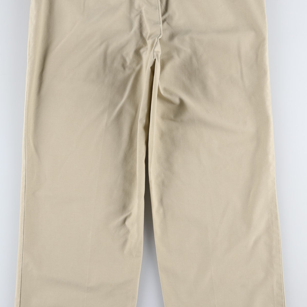 90'S Dickies Work Pants Made in USA Men's W34 Vintage unclear Beige type Vintage Second Hand