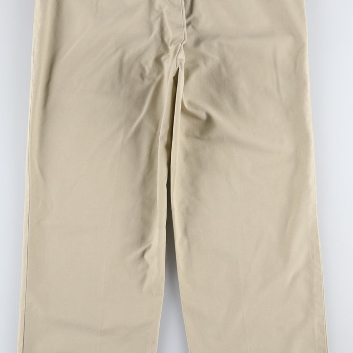 90'S Dickies Work Pants Made in USA Men's W34 Vintage unclear Beige type Vintage Second Hand