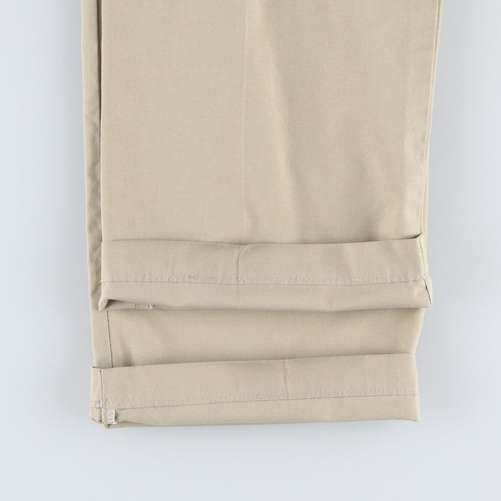 90'S Dickies Work Pants Made in USA Men's W34 Vintage unclear Beige type Vintage Second Hand