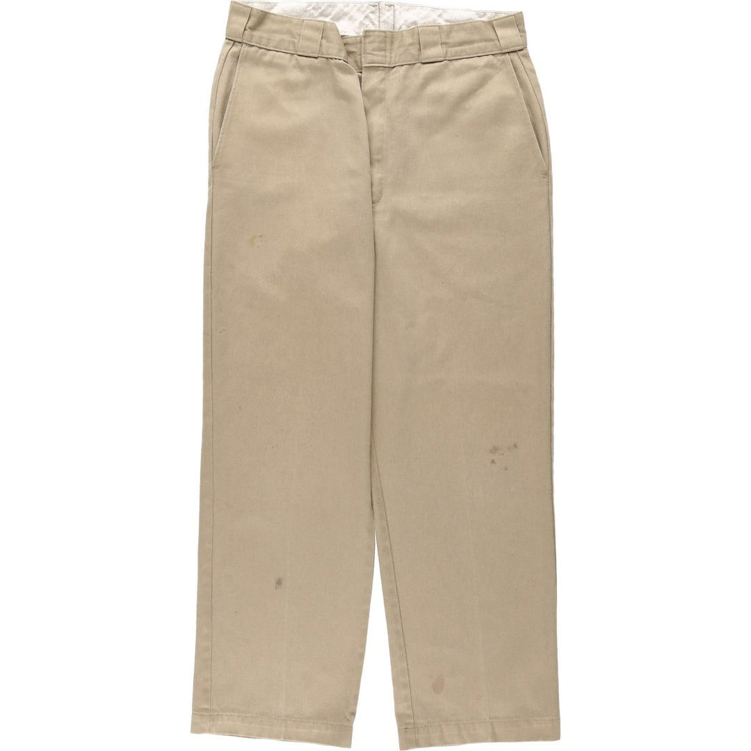 Dickies Work Pants Men's W33 Vintage unclear Beige type Vintage Second Hand