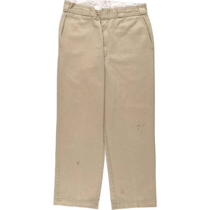 Dickies Work Pants Men's W33 Vintage unclear Beige type Vintage Second Hand