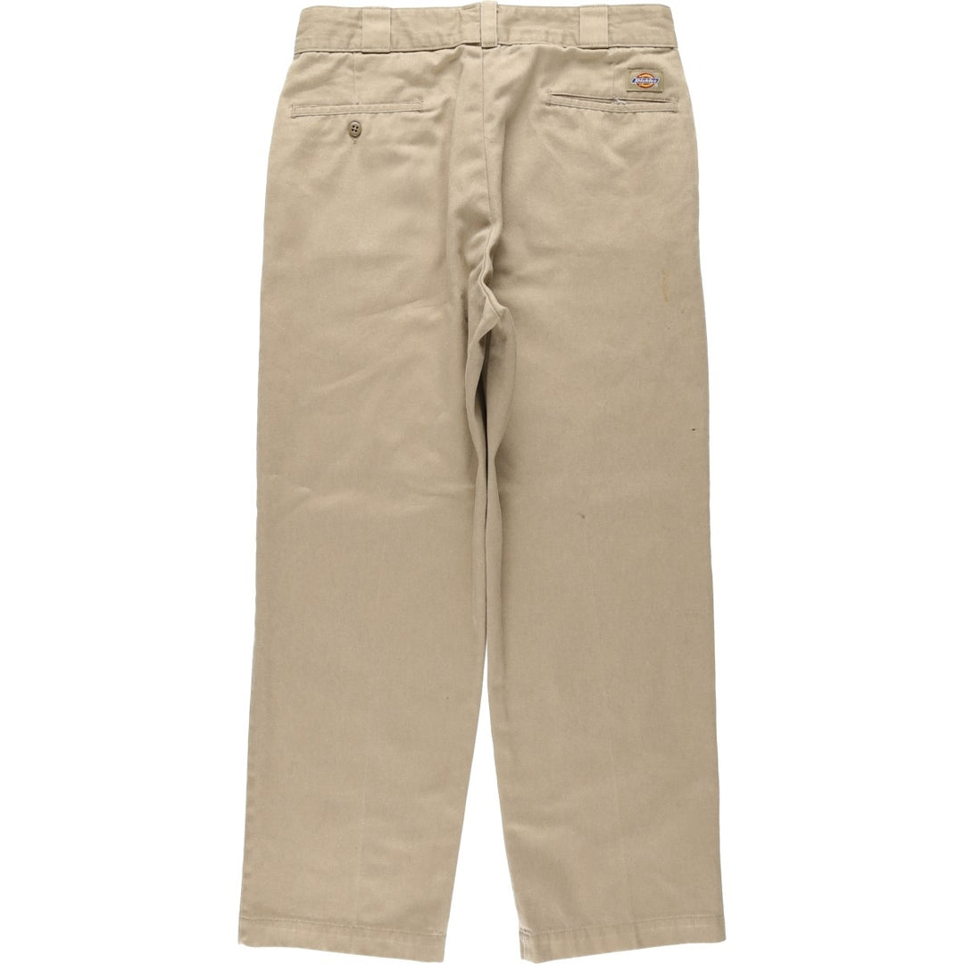 Dickies Work Pants Men's W33 Vintage unclear Beige type Vintage Second Hand