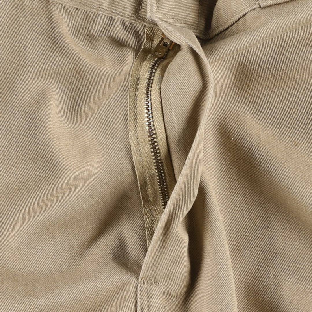 Dickies Work Pants Men's W33 Vintage unclear Beige type Vintage Second Hand