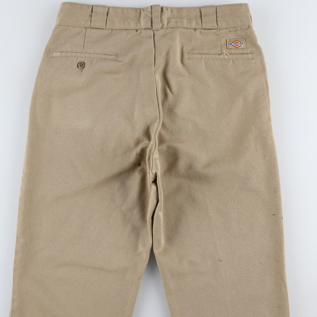 Dickies Work Pants Men's W33 Vintage unclear Beige type Vintage Second Hand
