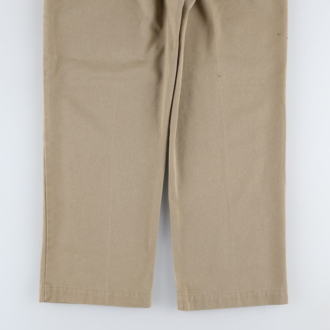 Dickies Work Pants Men's W33 Vintage unclear Beige type Vintage Second Hand