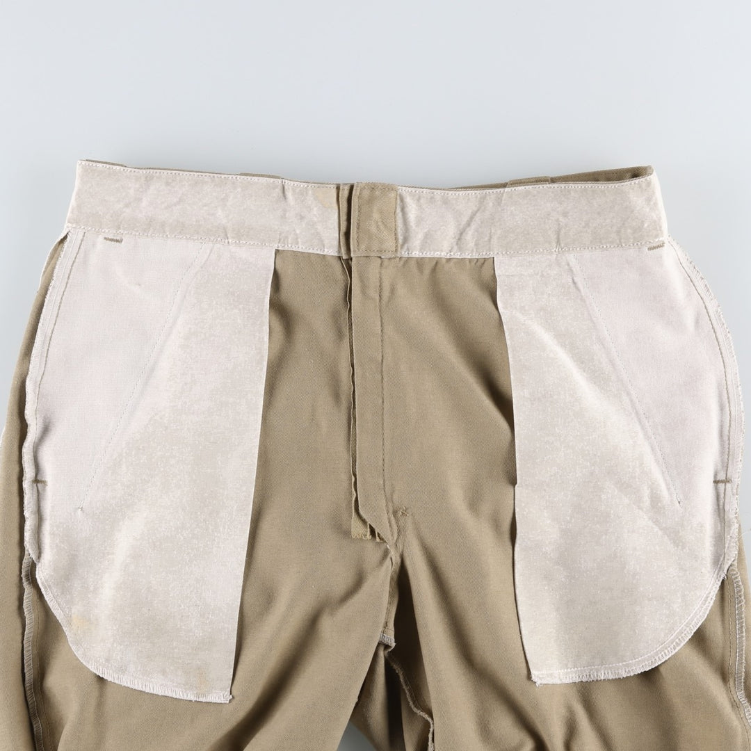 Dickies Work Pants Men's W33 Vintage unclear Beige type Vintage Second Hand
