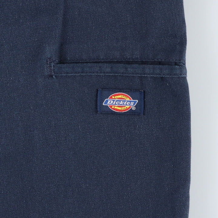 Dickies Double Knee Work Pants Men's W33 unclear navy blue type Vintage Second Hand