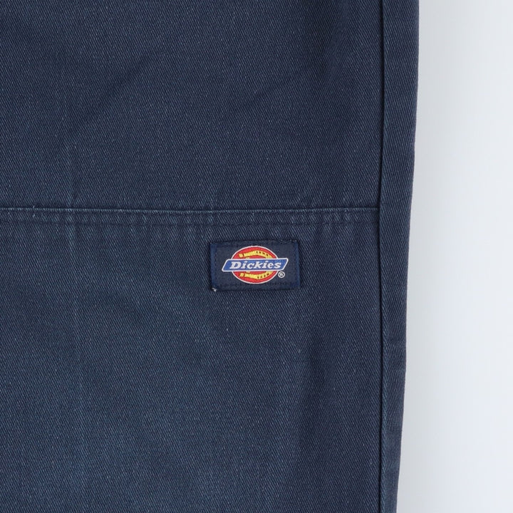 Dickies Double Knee Work Pants Men's W33 unclear navy blue type Vintage Second Hand