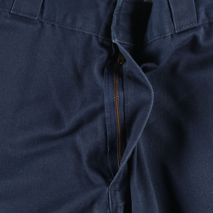Dickies Double Knee Work Pants Men's W33 unclear navy blue type Vintage Second Hand