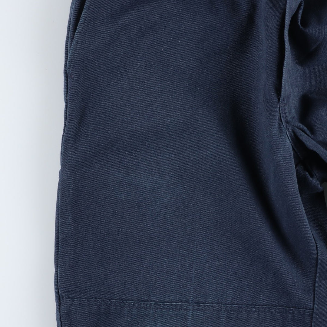 Dickies Double Knee Work Pants Men's W33 unclear navy blue type Vintage Second Hand
