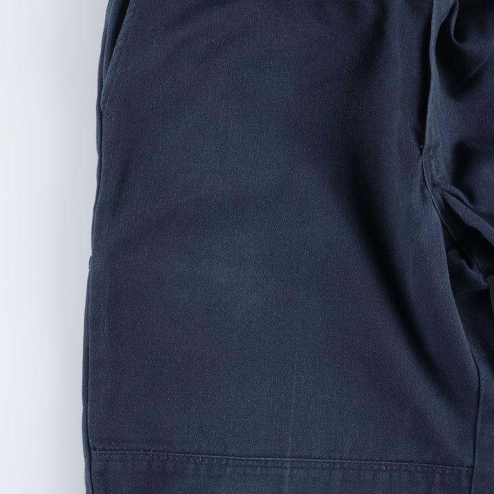 Dickies Double Knee Work Pants Men's W33 unclear navy blue type Vintage Second Hand