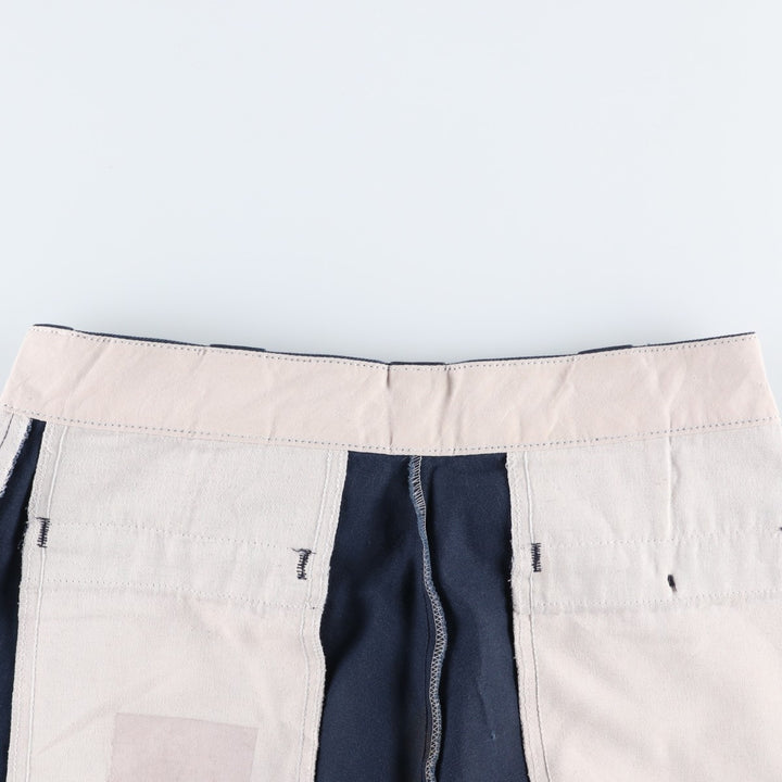 Dickies Double Knee Work Pants Men's W33 unclear navy blue type Vintage Second Hand