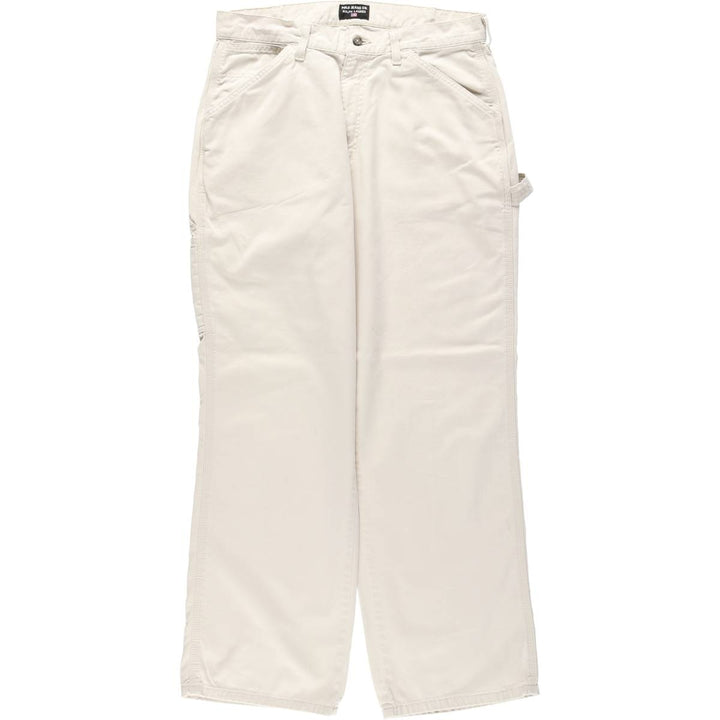 2000'S Ralph Lauren POLO JEANS COMPANY Painter Pants, Men's W33 (approx.) cotton Beige type Vintage Second Hand