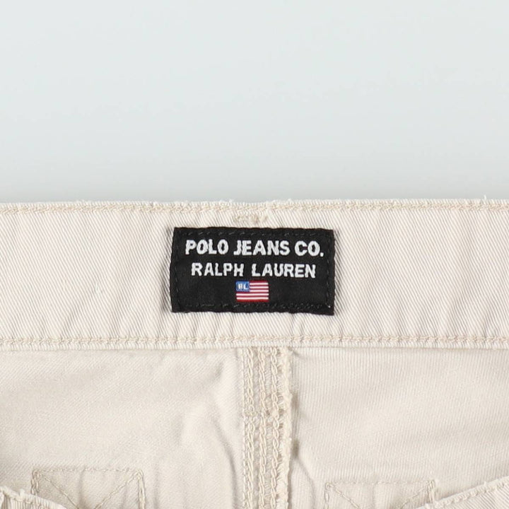 2000'S Ralph Lauren POLO JEANS COMPANY Painter Pants, Men's W33 (approx.) cotton Beige type Vintage Second Hand