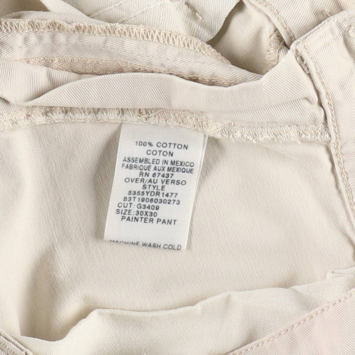 2000'S Ralph Lauren POLO JEANS COMPANY Painter Pants, Men's W33 (approx.) cotton Beige type Vintage Second Hand