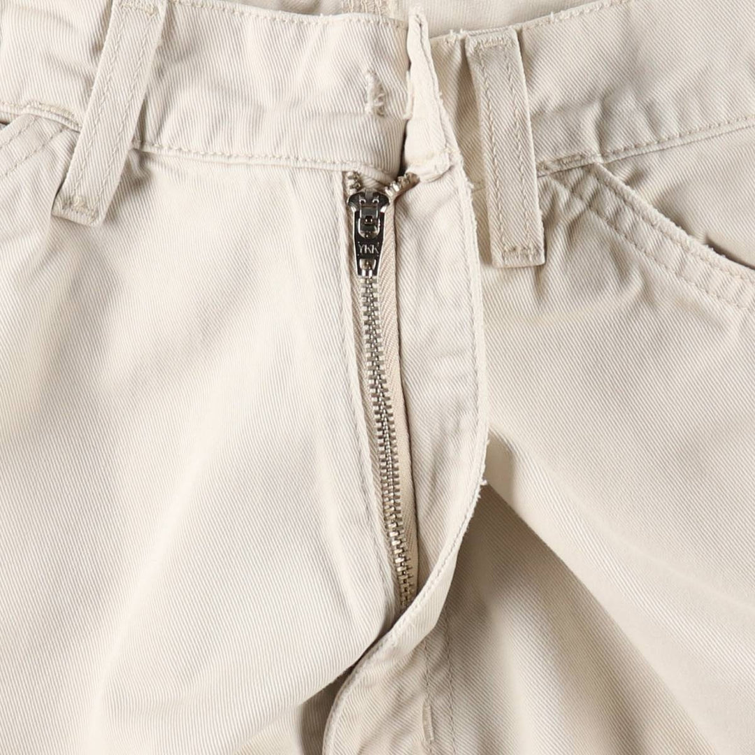 2000'S Ralph Lauren POLO JEANS COMPANY Painter Pants, Men's W33 (approx.) cotton Beige type Vintage Second Hand