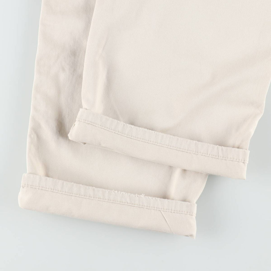 2000'S Ralph Lauren POLO JEANS COMPANY Painter Pants, Men's W33 (approx.) cotton Beige type Vintage Second Hand