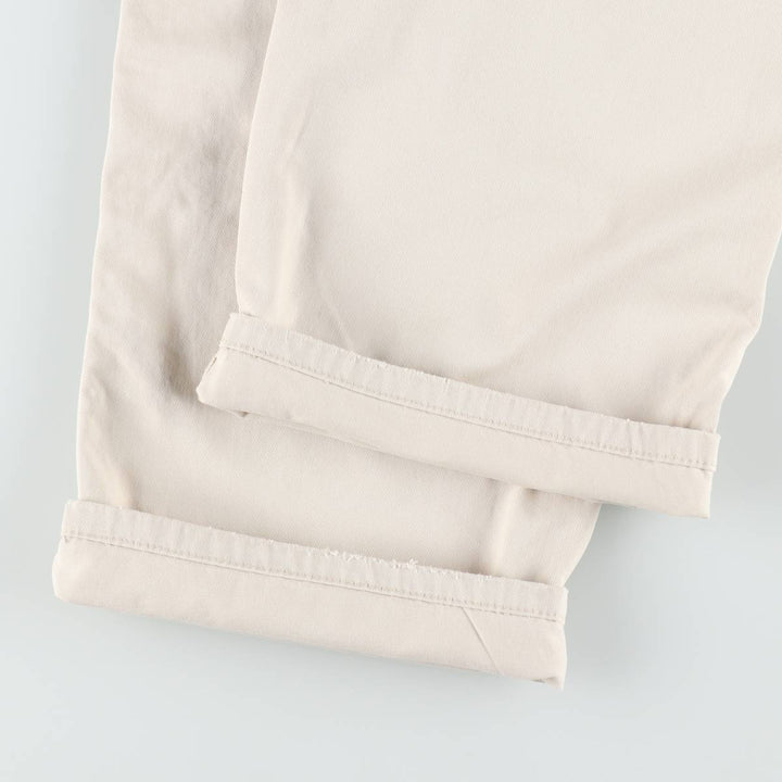 2000'S Ralph Lauren POLO JEANS COMPANY Painter Pants, Men's W33 (approx.) cotton Beige type Vintage Second Hand