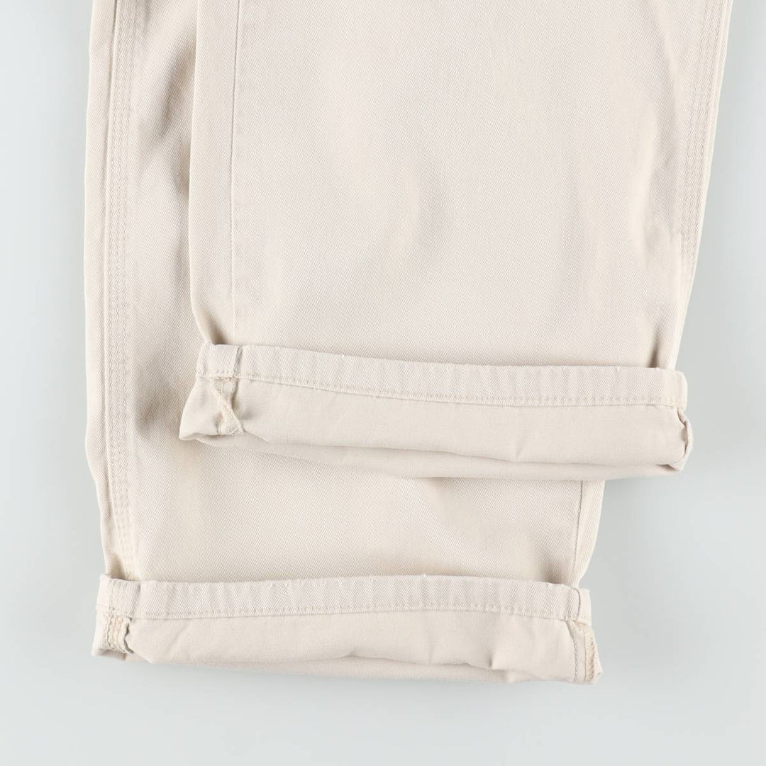 2000'S Ralph Lauren POLO JEANS COMPANY Painter Pants, Men's W33 (approx.) cotton Beige type Vintage Second Hand