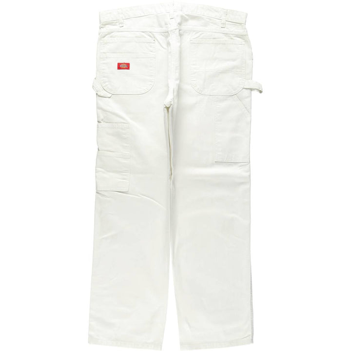 Dickies painter pants, men's size W39 (approx.) cotton white type Vintage Second Hand
