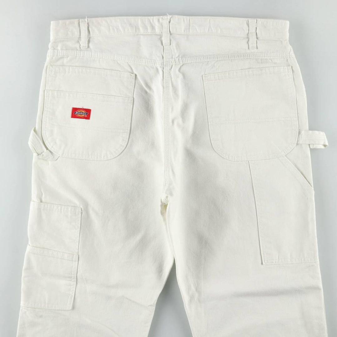 Dickies painter pants, men's size W39 (approx.) cotton white type Vintage Second Hand