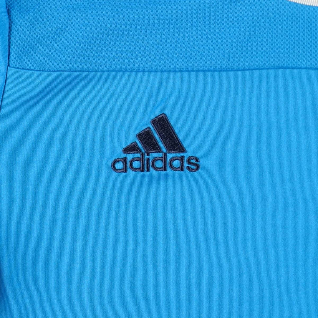 Adidas CLIMALITE Game Shirt, Women's Size L (approx.) polyester Blue type light blue Vintage Second Hand