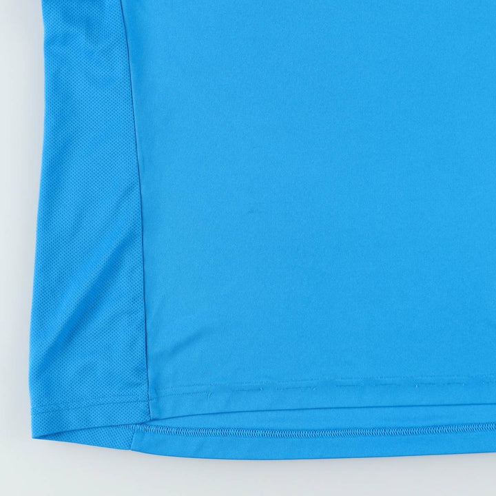 Adidas CLIMALITE Game Shirt, Women's Size L (approx.) polyester Blue type light blue Vintage Second Hand