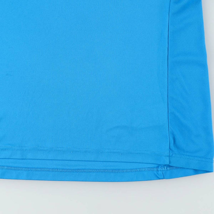 Adidas CLIMALITE Game Shirt, Women's Size L (approx.) polyester Blue type light blue Vintage Second Hand