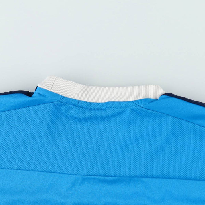 Adidas CLIMALITE Game Shirt, Women's Size L (approx.) polyester Blue type light blue Vintage Second Hand
