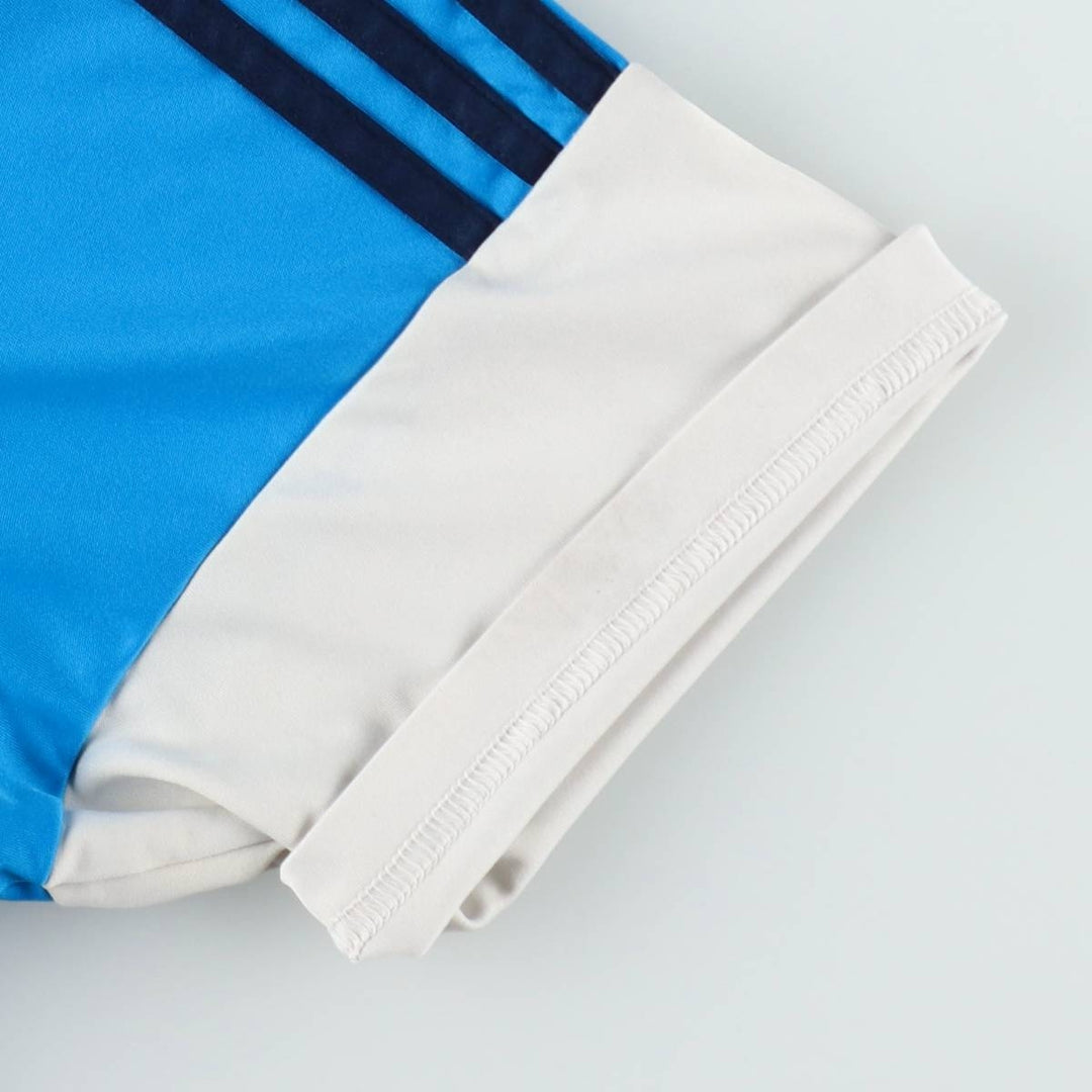 Adidas CLIMALITE Game Shirt, Women's Size L (approx.) polyester Blue type light blue Vintage Second Hand