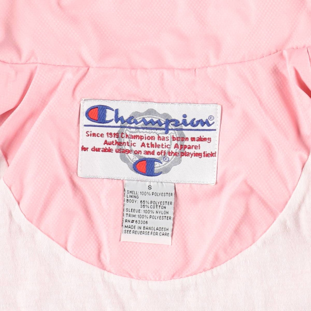 Champion windbreaker, women's size S (equivalent) polyester pink type Vintage Second Hand