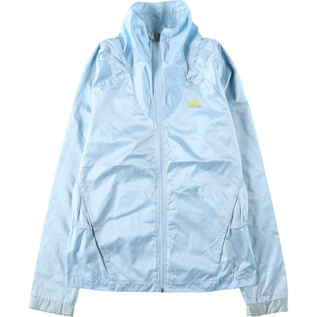 2000'S Adidas CLIMA365 Ripstop Windbreaker, Women's Size S (approx.) polyester Blue type light blue Vintage Second Hand