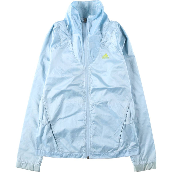 2000'S Adidas CLIMA365 Ripstop Windbreaker, Women's Size S (approx.) polyester Blue type light blue Vintage Second Hand