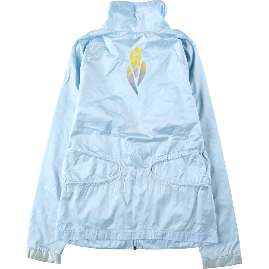 2000'S Adidas CLIMA365 Ripstop Windbreaker, Women's Size S (approx.) polyester Blue type light blue Vintage Second Hand