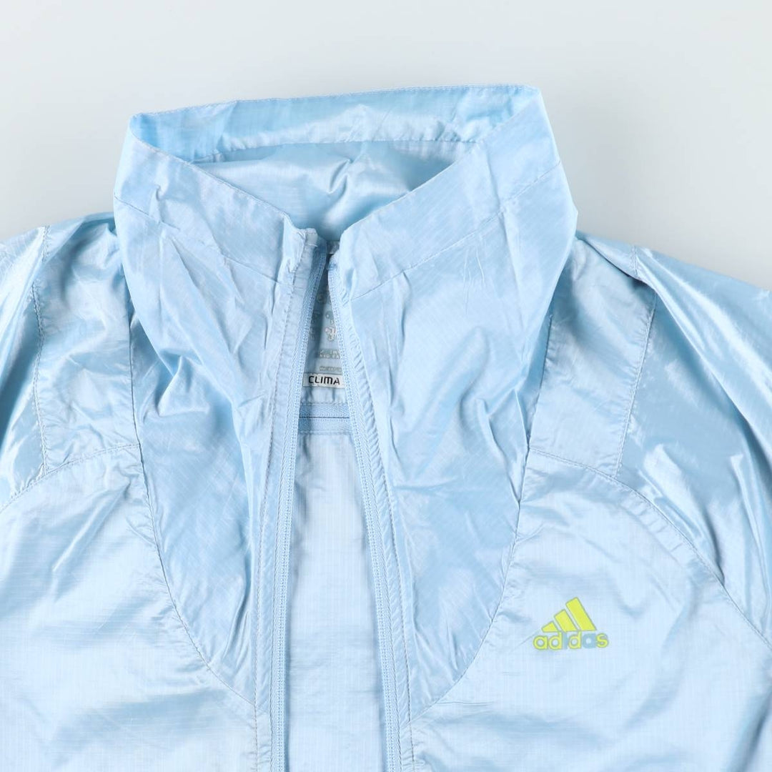 2000'S Adidas CLIMA365 Ripstop Windbreaker, Women's Size S (approx.) polyester Blue type light blue Vintage Second Hand