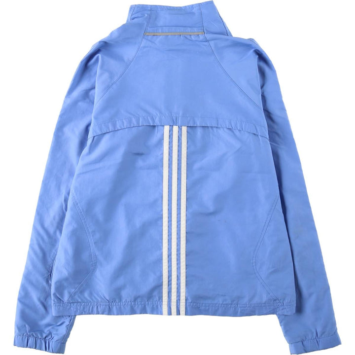 Adidas windbreaker, women's size M (approx.) polyester blue type Vintage Second Hand