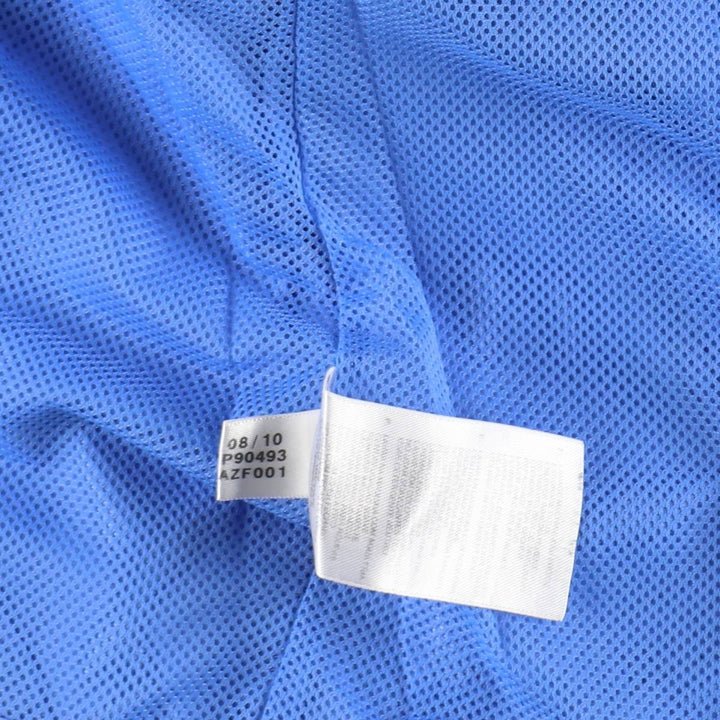 Adidas windbreaker, women's size M (approx.) polyester blue type Vintage Second Hand