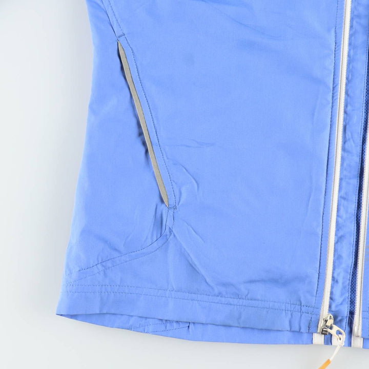 Adidas windbreaker, women's size M (approx.) polyester blue type Vintage Second Hand