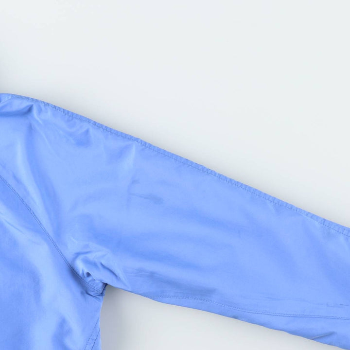 Adidas windbreaker, women's size M (approx.) polyester blue type Vintage Second Hand