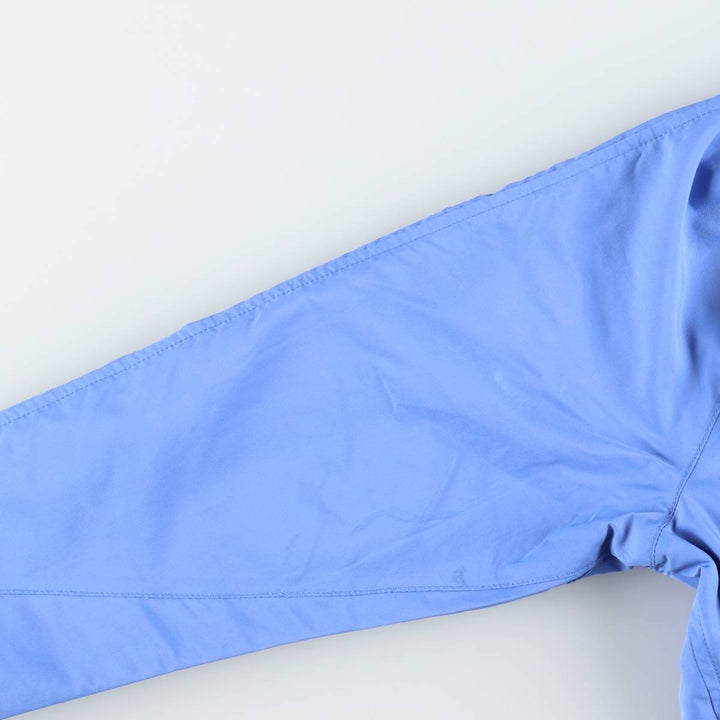 Adidas windbreaker, women's size M (approx.) polyester blue type Vintage Second Hand