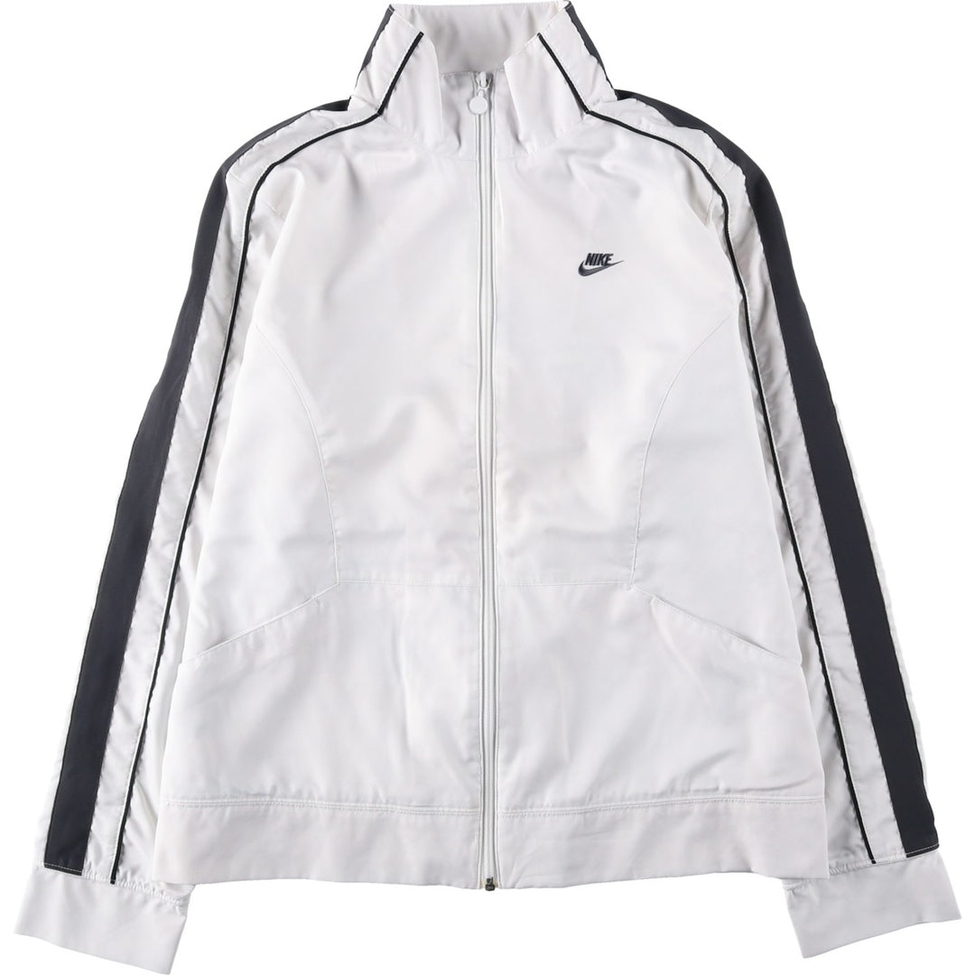 Nike Windbreaker Women's M size polyester white type Vintage Second Hand