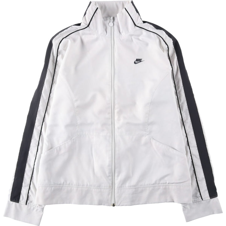 Nike Windbreaker Women's M size polyester white type Vintage Second Hand