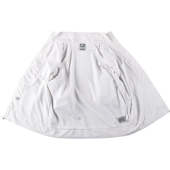 Nike Windbreaker Women's M size polyester white type Vintage Second Hand