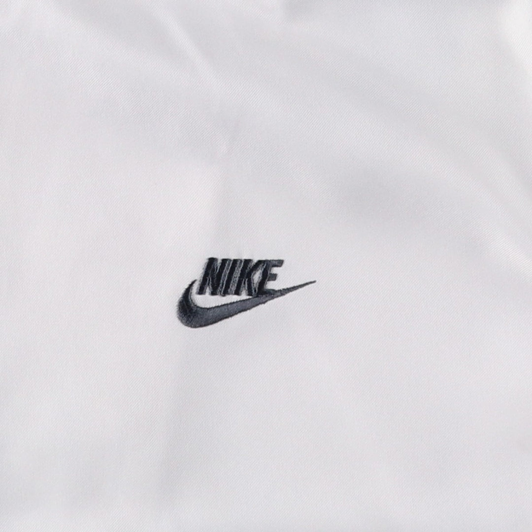 Nike Windbreaker Women's M size polyester white type Vintage Second Hand