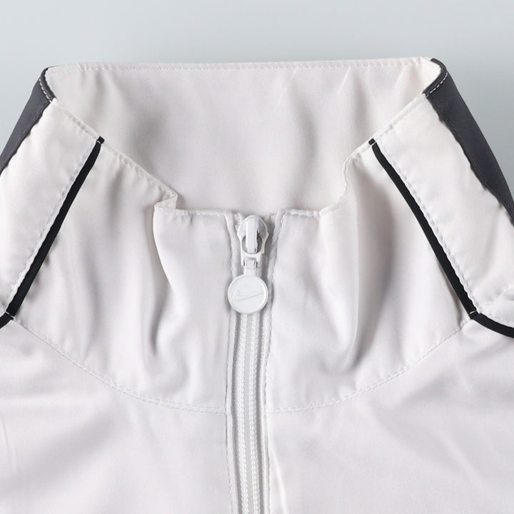 Nike Windbreaker Women's M size polyester white type Vintage Second Hand