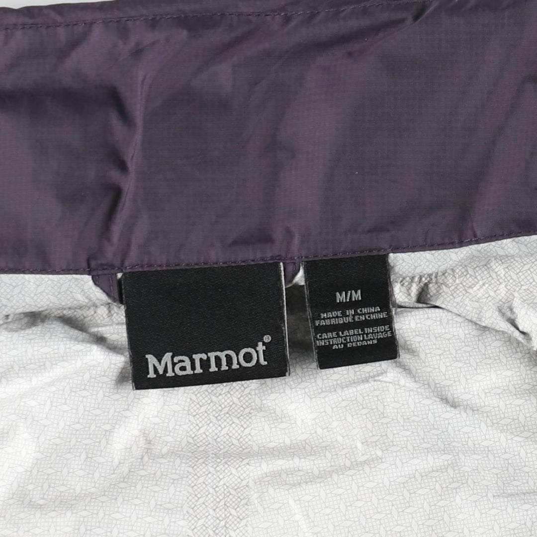 Marmot Mountain Jacket Shell Jacket Women's Size M (approx.) Nylon purple type Vintage Second Hand