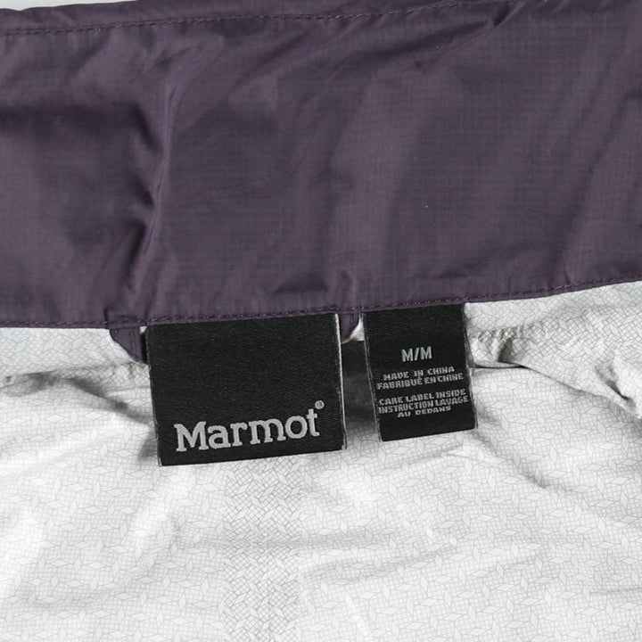 Marmot Mountain Jacket Shell Jacket Women's Size M (approx.) Nylon purple type Vintage Second Hand