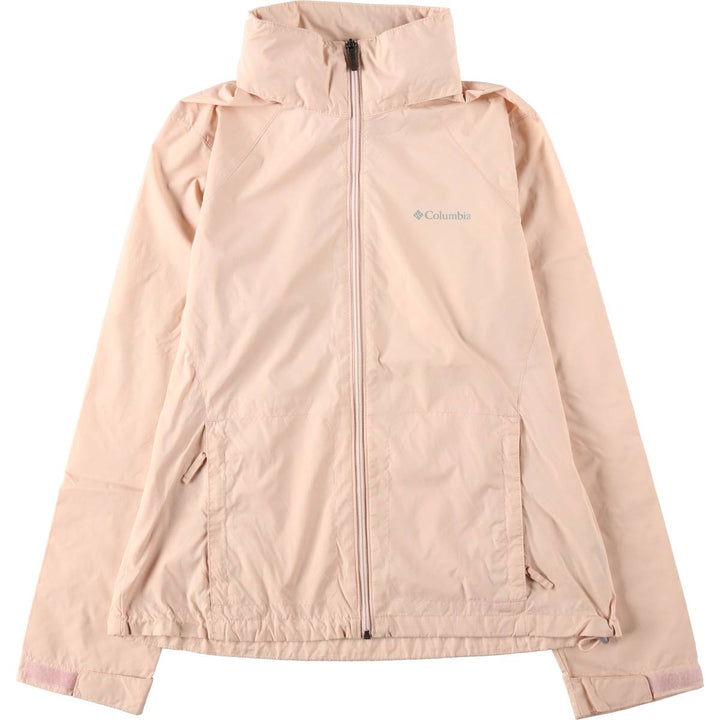 Columbia Packable Mountain Jacket Shell Jacket, Women's Size L (approx.) Nylon coral Vintage Second Hand