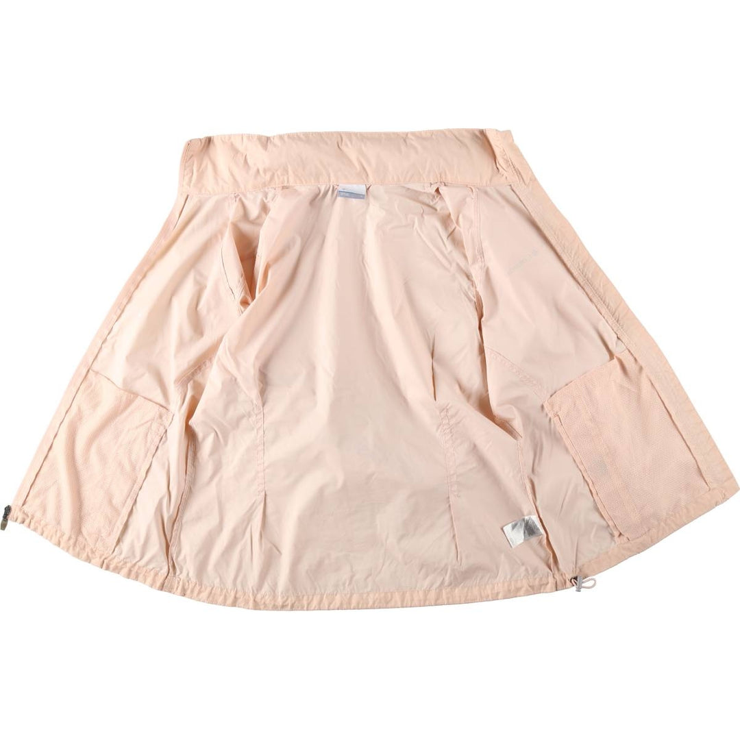 Columbia Packable Mountain Jacket Shell Jacket, Women's Size L (approx.) Nylon coral Vintage Second Hand