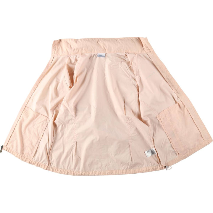 Columbia Packable Mountain Jacket Shell Jacket, Women's Size L (approx.) Nylon coral Vintage Second Hand